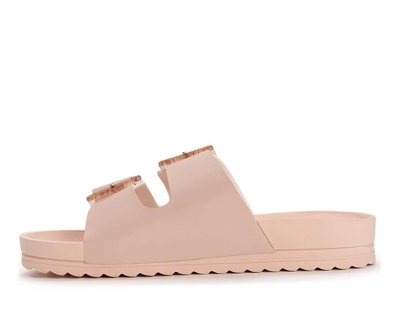 Women's MUK LUKS Grand Cayman Footbed Sandals