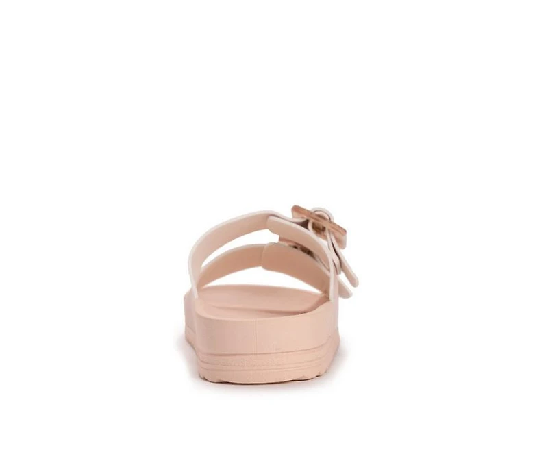 Women's MUK LUKS Grand Cayman Footbed Sandals