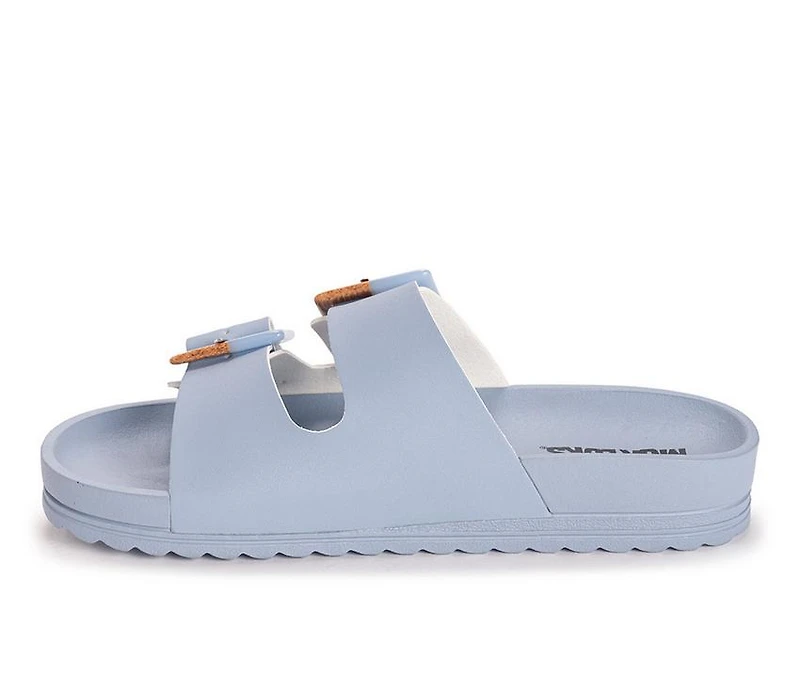 Women's MUK LUKS Grand Cayman Footbed Sandals