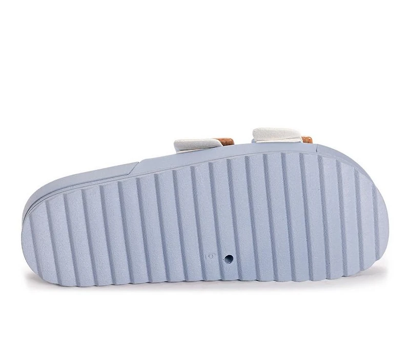 Women's MUK LUKS Grand Cayman Footbed Sandals