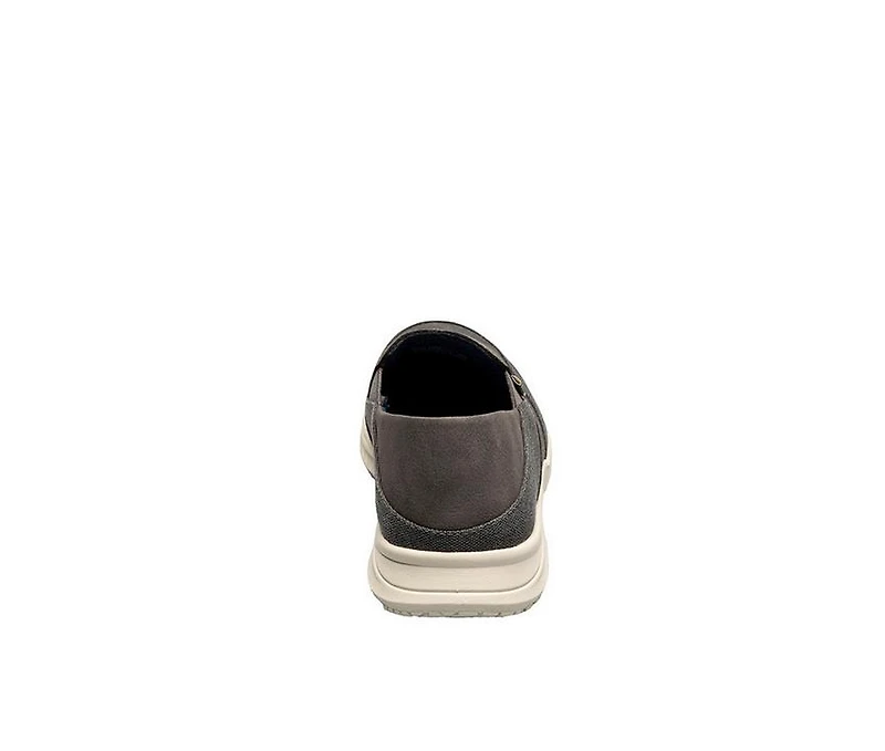Men's Nunn Bush Conway EZ Canvas Moc Toe Slip On Shoes