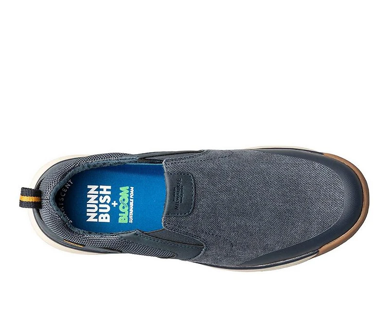 Men's Nunn Bush Sedona Canvas Moc Toe Slip-On Shoes