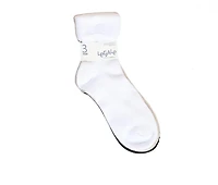 LEGALE 3pp Ribbed Turn Cuff Socks