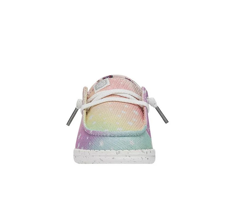 Girls' HEYDUDE Toddler Sparkle Star Casual Shoes