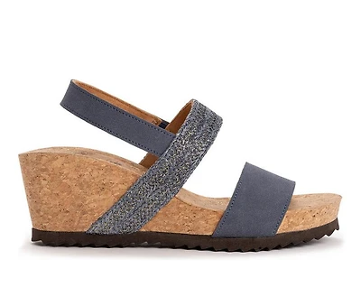 Women's MUK LUKS Wendy Wedge Sandals