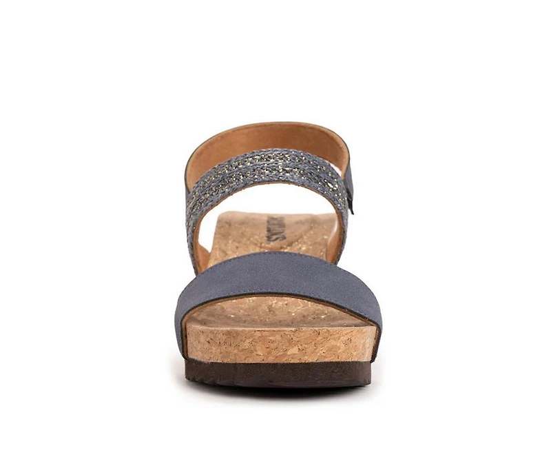 Women's MUK LUKS Wendy Wedge Sandals