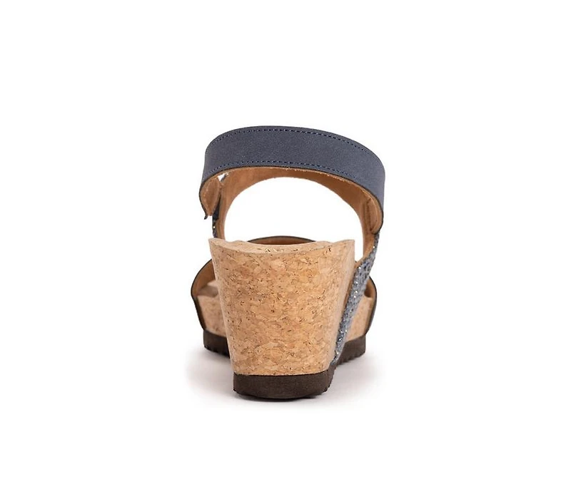 Women's MUK LUKS Wendy Wedge Sandals