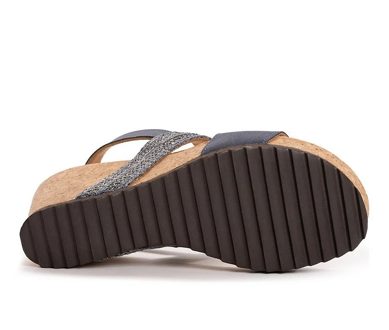 Women's MUK LUKS Wendy Wedge Sandals