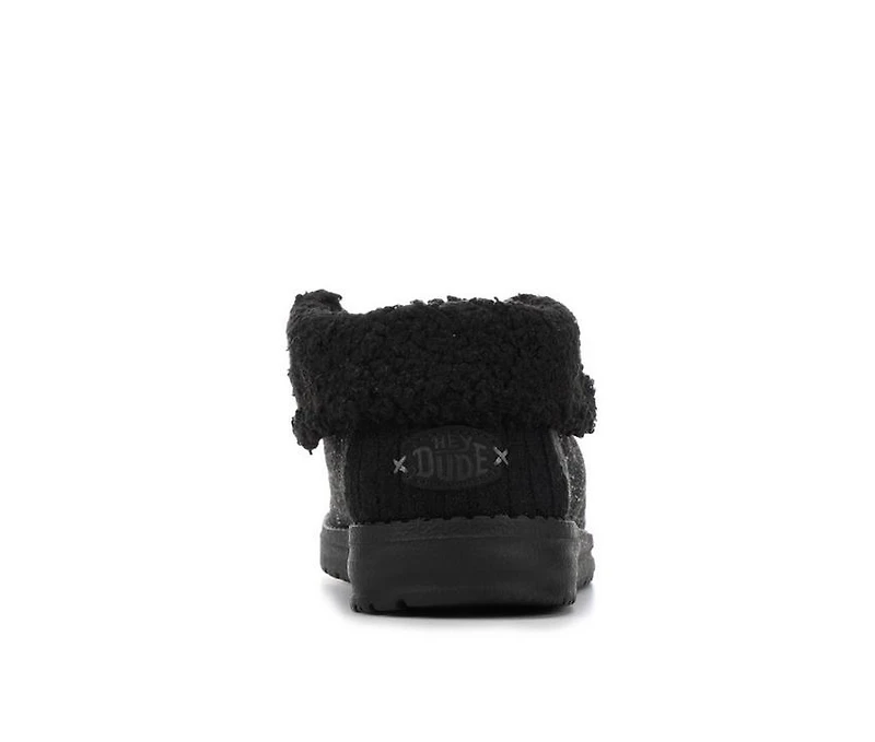 Women's HEYDUDE Wendy Fold Brush Cozy Booties