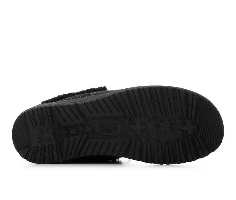 Women's HEYDUDE Wendy Fold Brush Cozy Booties