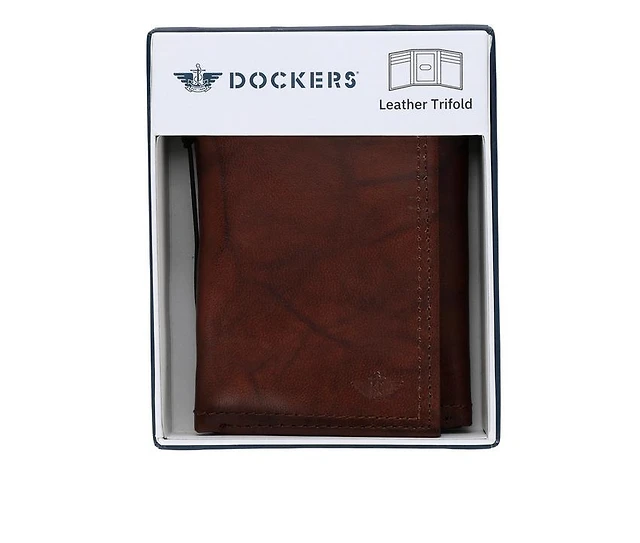 Dockers Accessories Leather RFID x-cap Trifold