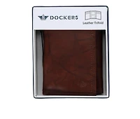 Dockers Accessories Leather RFID x-cap Trifold