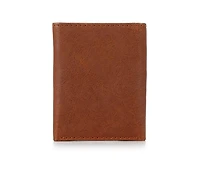 Columbia Leather RFID Trifold