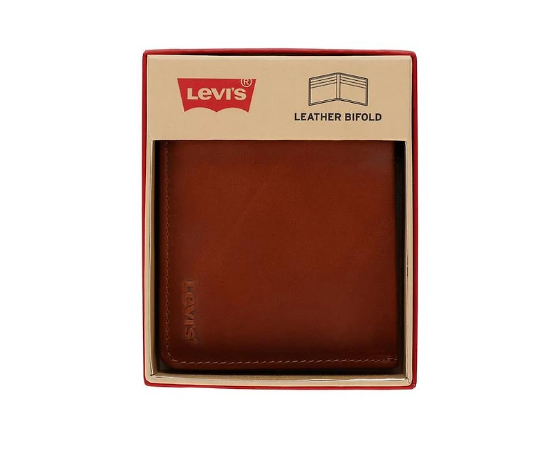 Levi's Accessories Leather Bifold Wallet