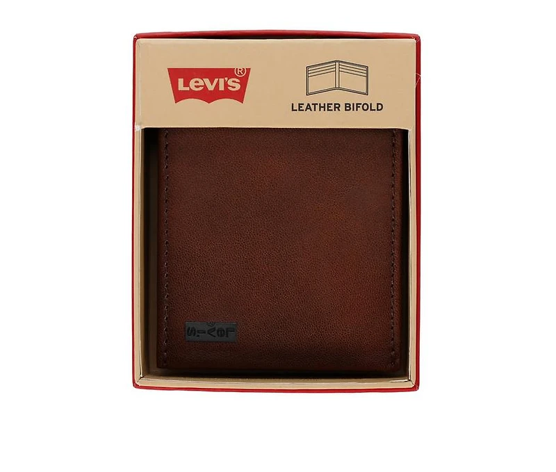 Levi's Accessories Leather RFID Moore Traveler Wallet
