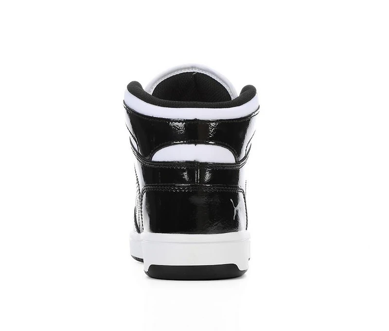 Girls' Puma Big Kid Rebound Layup Shine High Top Sneakers