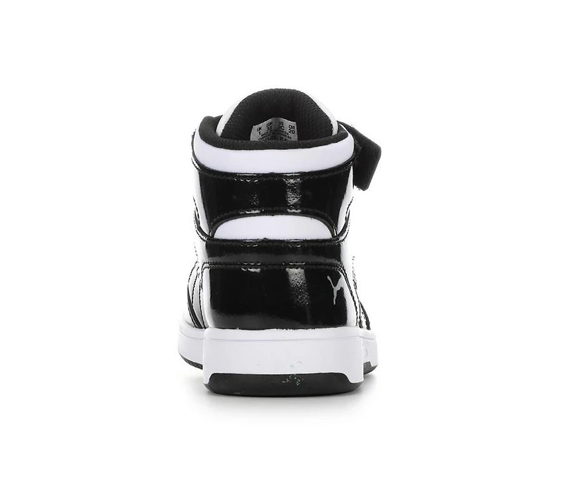 Girls' Puma Rebound Layup Shine Preschool Girls High-Top Sneakers