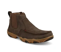 Men's TWISTED X 4" Chelsea Driving Moc Dress Shoes