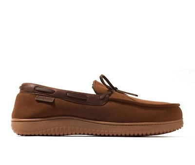 Dearfoams Pierce Microsuede Moc Slippers