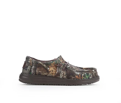 Kids' HEYDUDE Little Kid & Big Wally Realtree Edge Casual Shoes