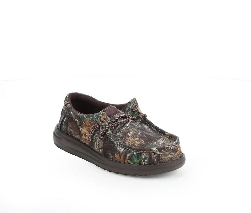 Kids' HEYDUDE Little Kid & Big Wally Realtree Edge Casual Shoes