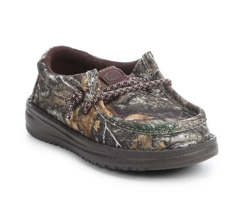 Kids' HEYDUDE Toddler Wally Realtree Edge Casual Shoes