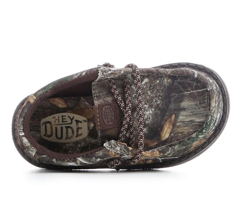 Kids' HEYDUDE Toddler Wally Realtree Edge Casual Shoes