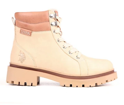 Women's US Polo Assn Talya Combat Boots