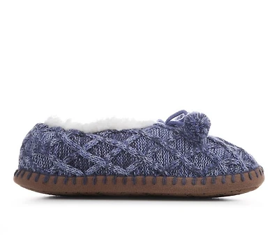 MUK LUKS Women's Knit Ballerina Slippers