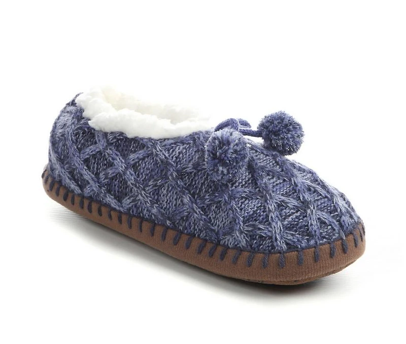 MUK LUKS Women's Knit Ballerina Slippers