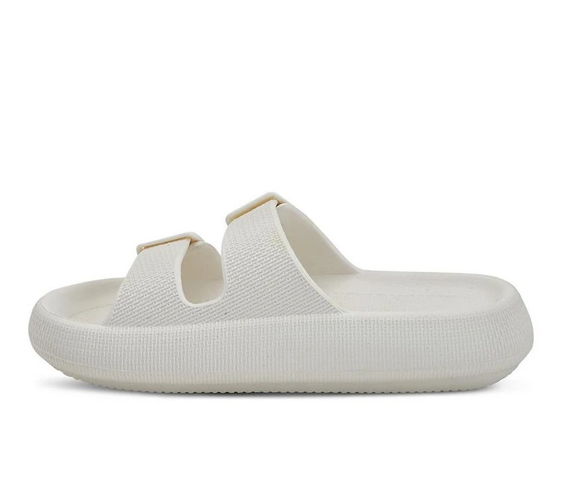 Women's Flexus Bubbles Waterproof Platform Slides