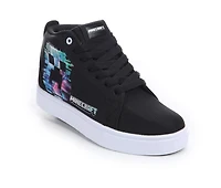 Kids' Heelys Racer Mid Minecraft Skate Sneakers