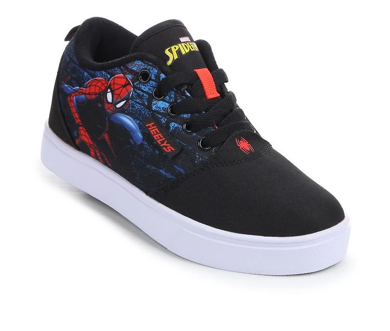 Boys' Heelys Little Kid & Big Pro 20 Spiderman Mid-Top Skate Sneakers