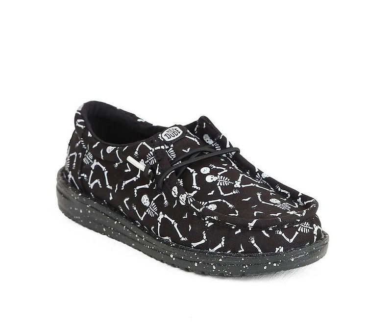 Kids' HEYDUDE Little Kid & Big Wally Y Skeletons Casual Shoes