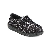 Kids' HEYDUDE Little Kid & Big Wally Y Skeletons Casual Shoes