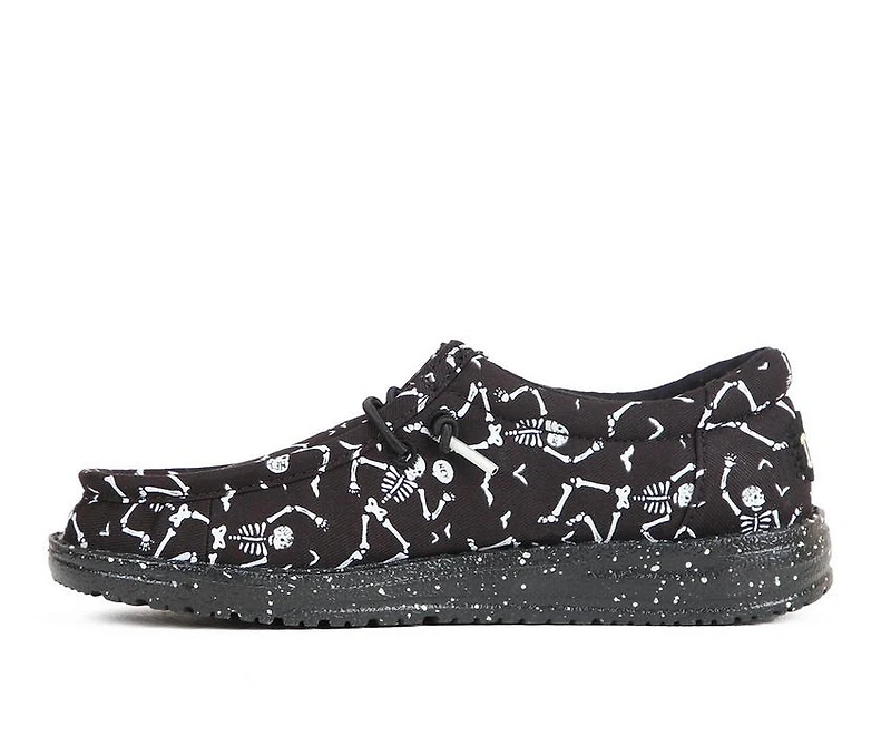Kids' HEYDUDE Little Kid & Big Wally Y Skeletons Casual Shoes