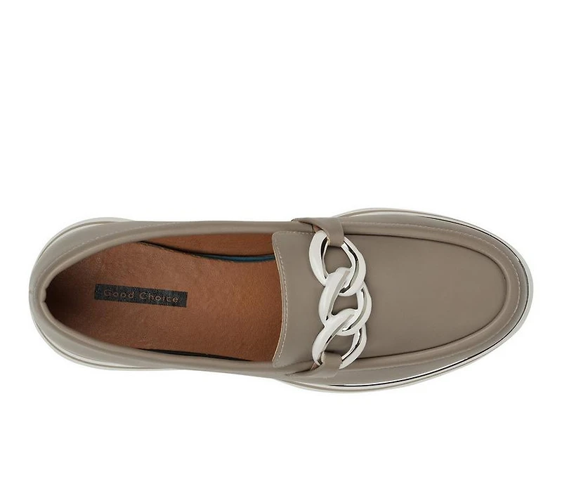 Women's GC Shoes Geneva Wedged Loafers