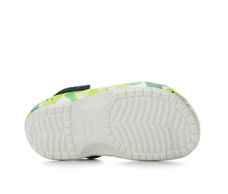 Kids' Crocs Toddler Classic Glow Slime Monster Clog