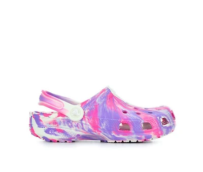 Girls' Crocs Infant & Toddler Classic Glow Marbled Clogs