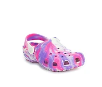 Girls' Crocs Infant & Toddler Classic Glow Marbled Clogs