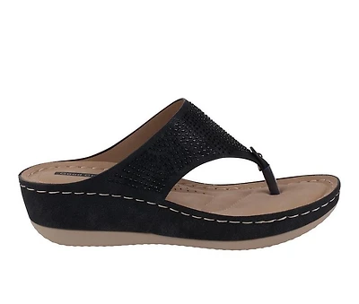 Women's GC Shoes Wagner Wedge Platform Flip-Flops