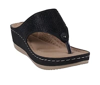 Women's GC Shoes Wagner Wedge Platform Flip-Flops