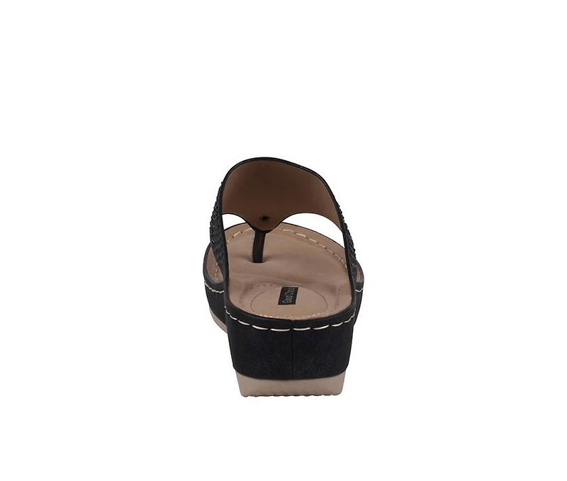 Women's GC Shoes Wagner Wedge Platform Flip-Flops