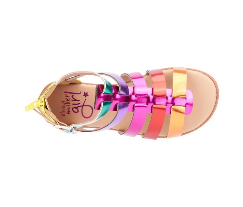Girls' Olivia Miller Little & Big Kid Freckles Sandals