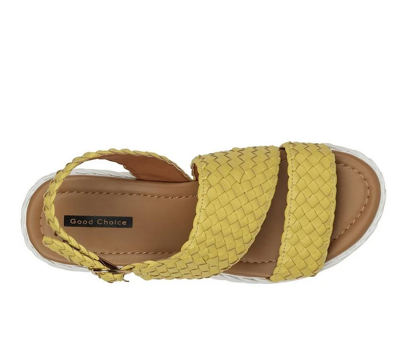 Women's GC Shoes Gallante Platform Wedge Sandals