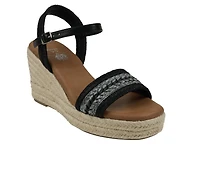Women's GC Shoes Solene Espadrille Wedges