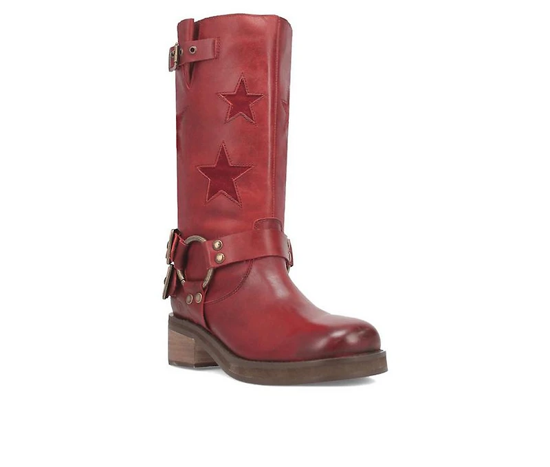 Women's Dingo Boot Blacklist Mid Calf Moto Boots