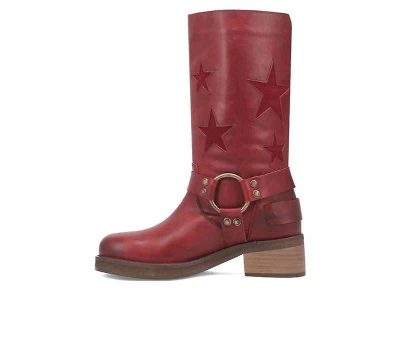 Women's Dingo Boot Blacklist Mid Calf Moto Boots