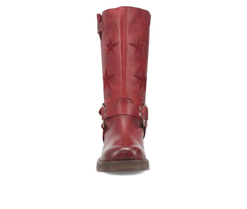 Women's Dingo Boot Blacklist Mid Calf Moto Boots