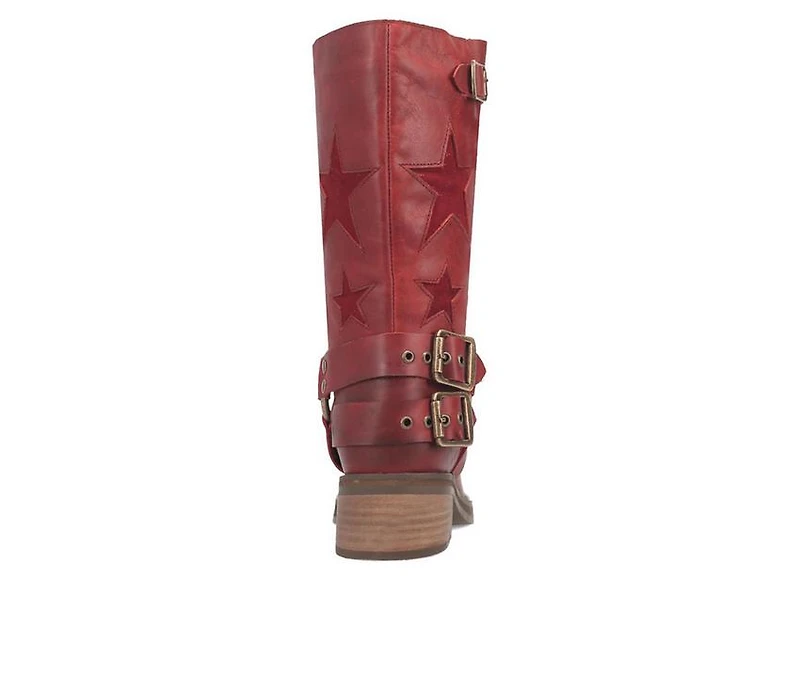 Women's Dingo Boot Blacklist Mid Calf Moto Boots